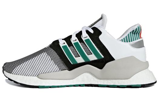Кроссовки Adidas Originals EQT Lifestyle Unisex, серый/черный/зеленый