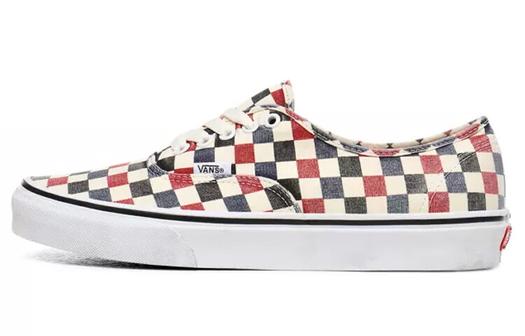 Кроссовки Vans Washed Authentic Black/RedCheckboard