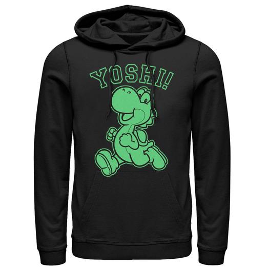 Мужской пуловер с капюшоном Nintendo Yoshi Licensed Character