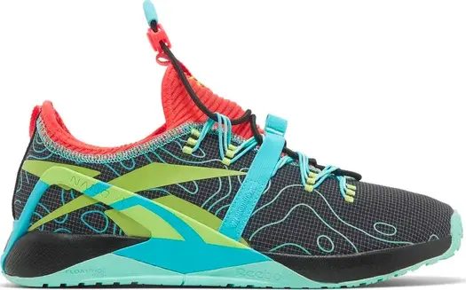 Кроссовки rich froning x nano x1 'into the storm - multi' Reebok, многоцветный