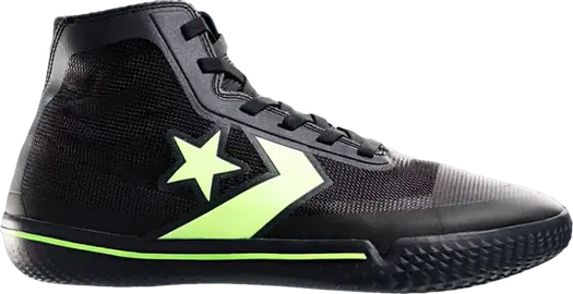 Кроссовки Converse All Star Pro BB High Hyperbright, черный