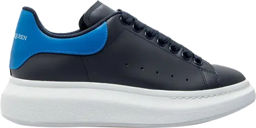 Кроссовки Alexander McQueen Oversized Sneaker Navy Ocean Blue, синий