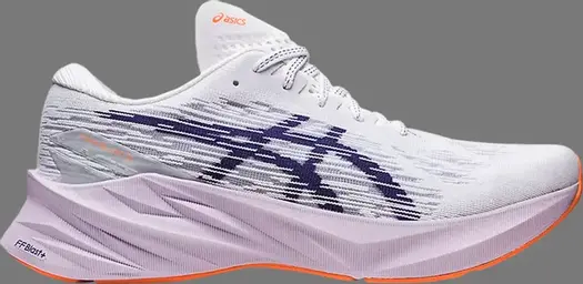 Кроссовки novablast 3 'white indigo blue' Asics, белый