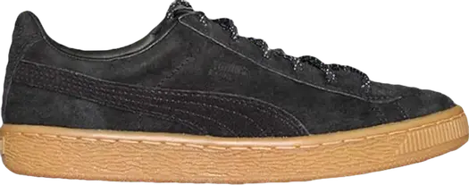 Кроссовки Puma Basket Classic Winterized Jr Black Gum, черный
