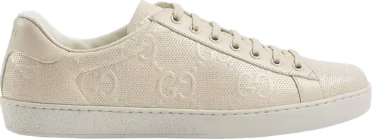 Кроссовки Gucci Ace GG Embossed, Белые