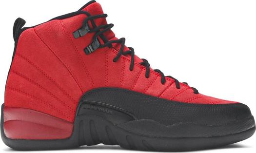 Кроссовки Air Jordan 12 Retro GS Reverse Flu Game, красный