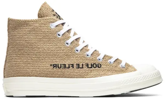 Кроссовки Converse Golf Le Fleur x Chuck 70 High Fabric Weave, загар