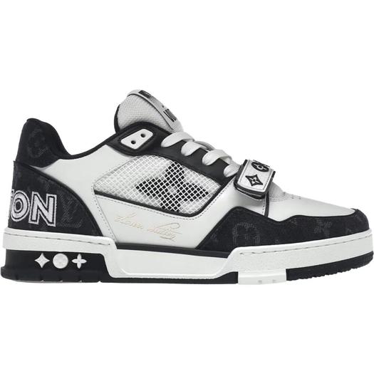 Кроссовки Louis Vuitton Trainer Low, черный/белый