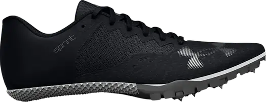 Кроссовки Under Armour Kick Sprint 4 Black White, черный