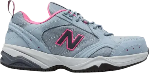 Кроссовки New Balance Wmns Steel Toe 627 Suede 'Light Grey Pink', серый
