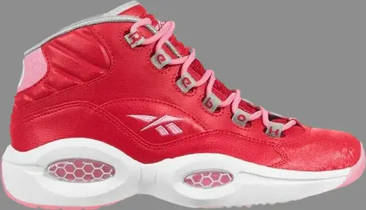 Кроссовки question mid j 'scarlet' Reebok, красный