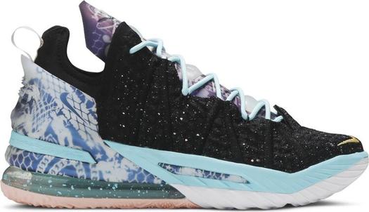 Кроссовки Nike LeBron 18 'Reflections', черный