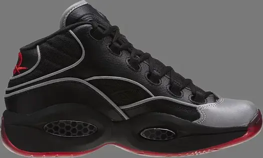 Кроссовки question mid gs 'jadakiss' Reebok, черный