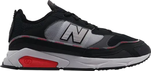 Кроссовки New Balance X-Racer 'Black Grey Red', черный