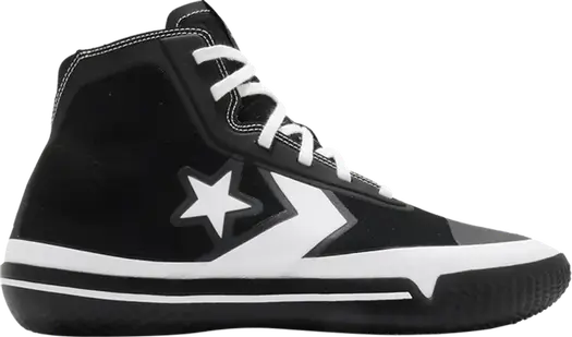 Кроссовки Converse All Star Pro BB High Black White, черный