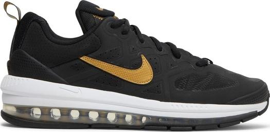 Кроссовки Nike Air Max Genome 'Black Metallic Gold', черный