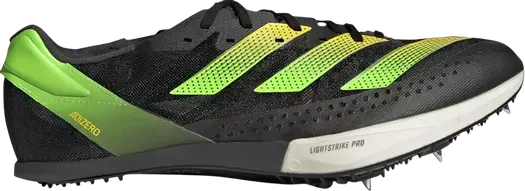 Кроссовки Adidas Adizero Prime SP2 'Black Solar Green', черный