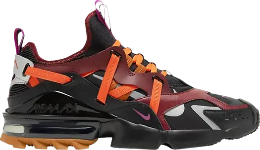 Кроссовки Nike Air Max Infinity Winter 'Black Elektro Orange', черный