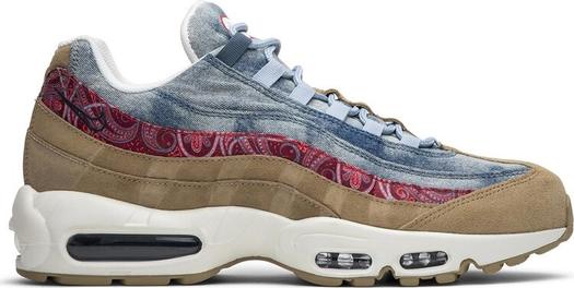 Кроссовки Nike Air Max 95 'Wild West', загар