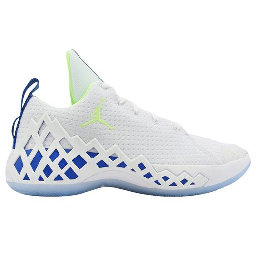 Кроссовки Nike Jordan Jumpman Diamond Low PF 'White Blue Green', Белый