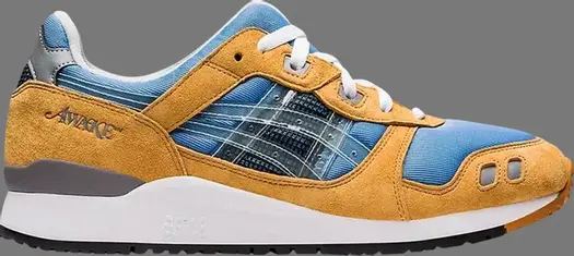 Кроссовки awake ny x gel lyte 3 'della robbia blue' Asics, желтый