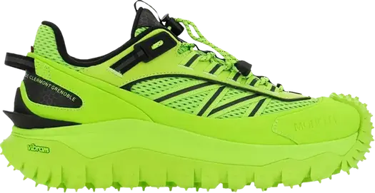 Кроссовки Moncler Trailgrip Low Fluo Yellow, желтый