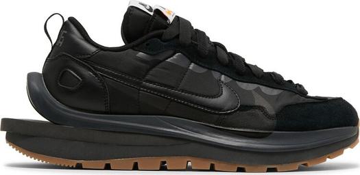 Кроссовки Nike Sacai x VaporWaffle 'Black Gum' черный