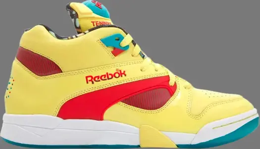 Кроссовки court victory pump 'nyc' Reebok, желтый