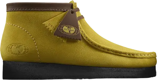 Кроссовки Clarks Wu Wear x Wallabee Yellow, желтый