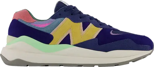 Кроссовки New Balance 57/40 'Blue Vibrant Spring Glow', синий