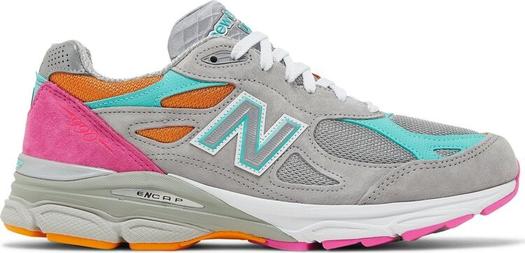 Кроссовки New Balance DTLR x 990v3 Made In USA 'Miami Drive', серый