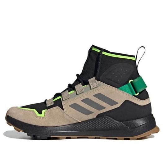 Кроссовки adidas Terrex Hikster Mid 'Black Brown Green', черный
