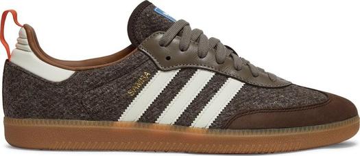 Кроссовки Adidas Samba Fox 'Dark Brown', коричневый