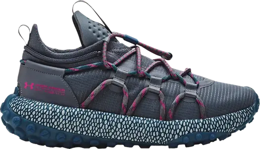 Кроссовки Under Armour HOVR Summit Fat Tire Cuff Gravel Harbor Blue, серый