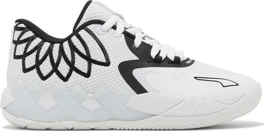 Кроссовки Puma MB.01 Lo Jr Team Colors - White Black, белый