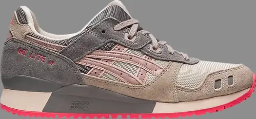 Кроссовки gel lyte 3 og 'oatmeal fawn' Asics, коричневый