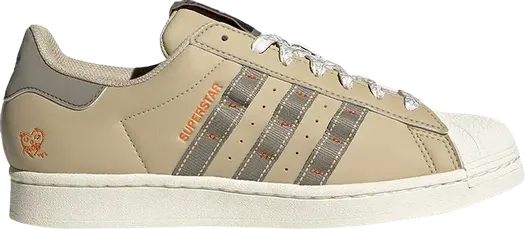 Кроссовки Adidas Superstar 'Savannah Clay', коричневый