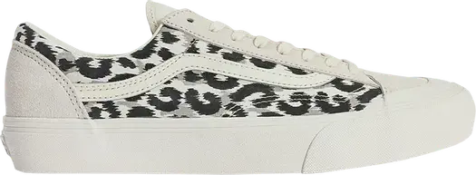 Кроссовки Vans Style 36 SF Leopard - Marshmallow, кремовый