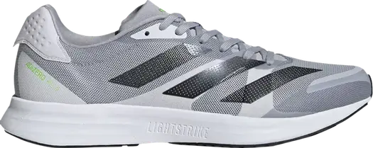 Кроссовки Adidas Adizero RC 4 'Halo Silver Black', серебряный