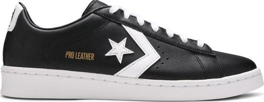 Кроссовки Converse Pro Leather Low Black White, черный