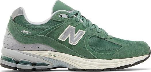 Кроссовки New Balance 2002R 'Jade Silver Metallic', зеленый