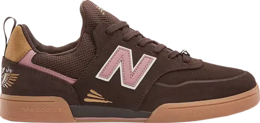 Кроссовки New Balance Numeric 288 'Brown Pink', коричневый