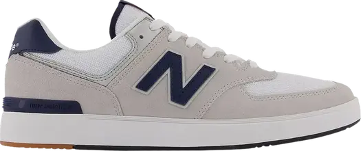 Кроссовки New Balance 574 Court, серый/темно-синий