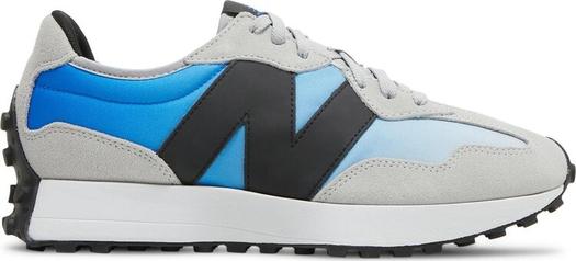 Кроссовки New Balance 327 'Light Aluminum Cobalt Blue', серый
