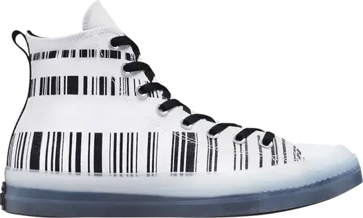 Кроссовки Converse Chuck Taylor All Star CX High Translucent Barcode, белый