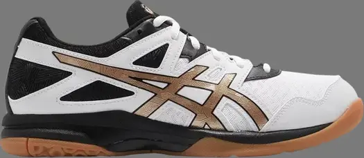 Лимитированные кроссовки gel task 2 'white pure gold' Asics, белый