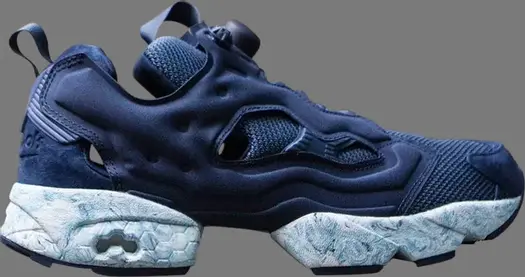 Кроссовки instapump fury achm 'collegiate navy' Reebok, синий