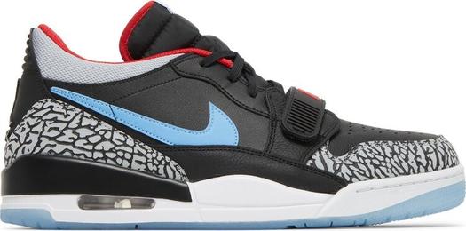 Кроссовки Jordan Legacy 312 Low Chicago Flag, черный