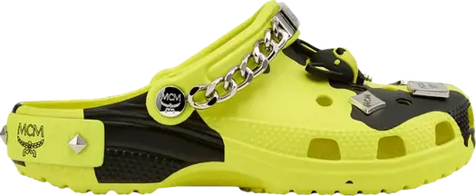 Кроссовки MCM x Classic Clog 2 Yellow Camo, желтый