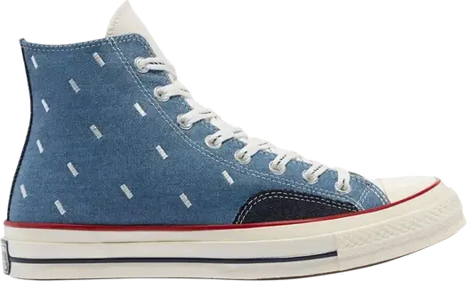 Кроссовки Converse Chuck 70 High Indigo Boro, синий